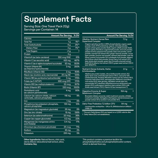 AG1 Athletic Greens Travel Packs β 14 Count