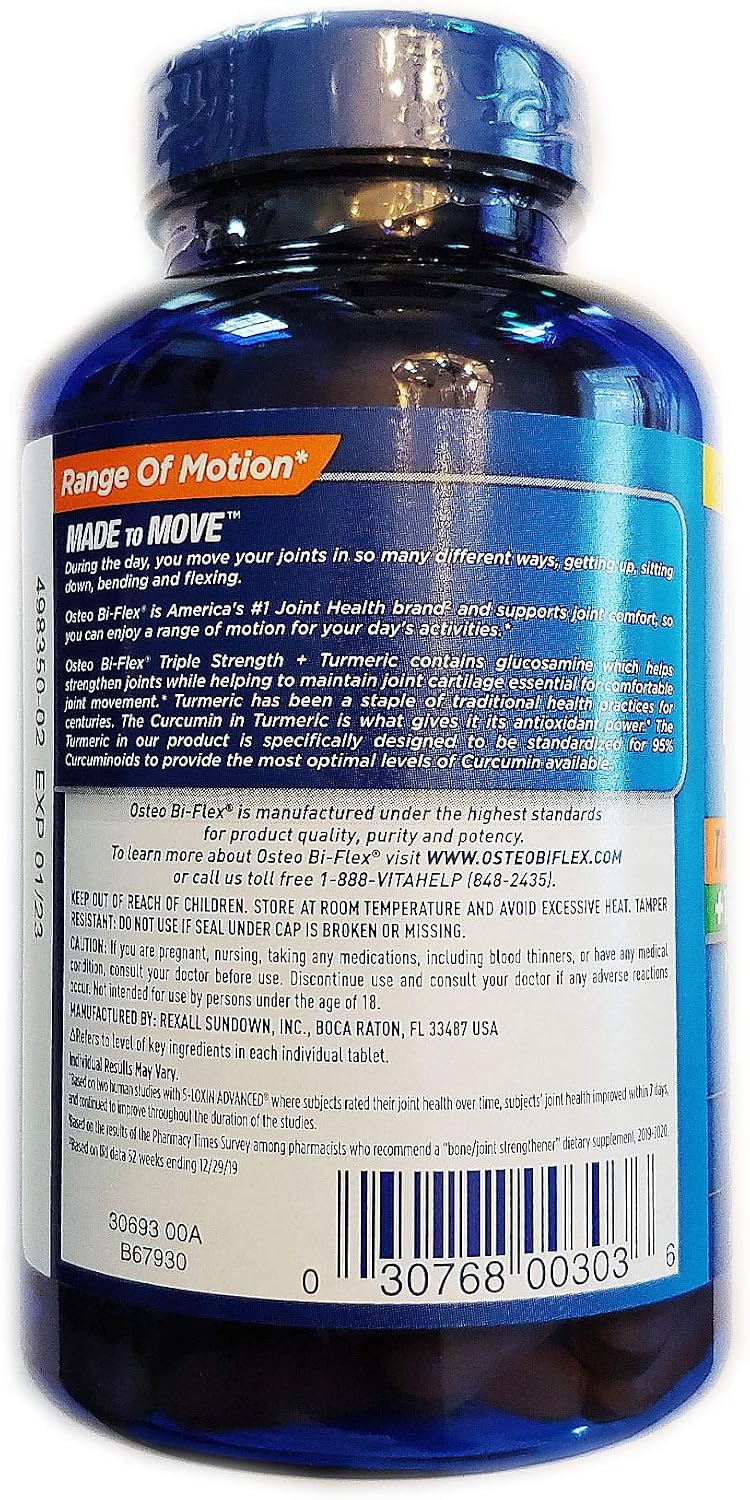 Osteo Bi-Flex Triple Strength Joint Health – 200 Tablets