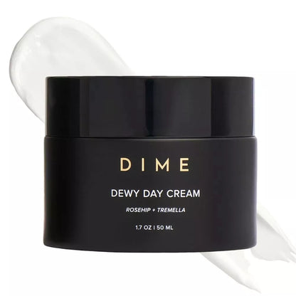 DIME Beauty Dewy Day Cream – Hydrating Face Moisturizer with Rosehip Oil & Tremella 1.7 oz